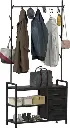 HALL TREE WITH SHOE BENCH