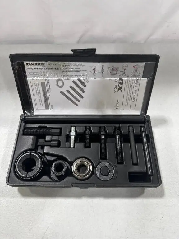 PULLEY REMOVER AND INSTALLER SET, 12 PIECE
