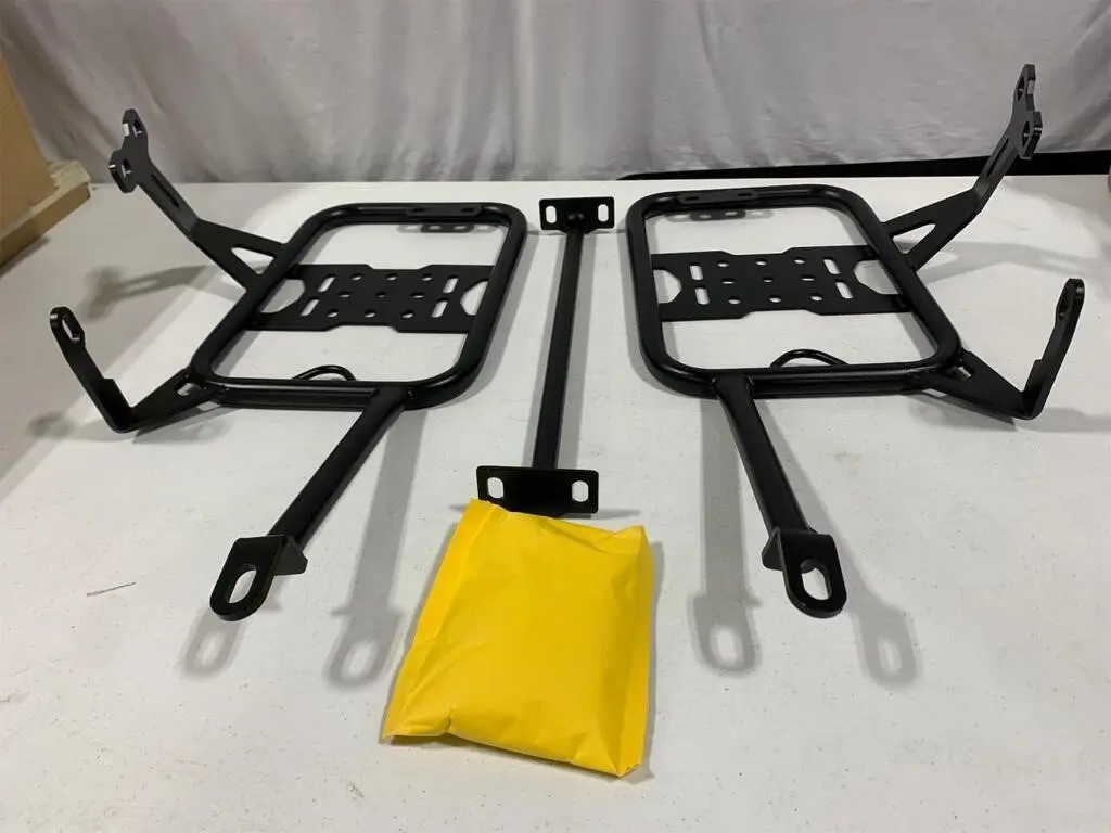SADDLEBAG SUPPORT RACKS FOR MOTORCYCLES