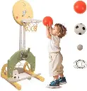 4-IN-1 TODDLER BASKETBALL HOOP