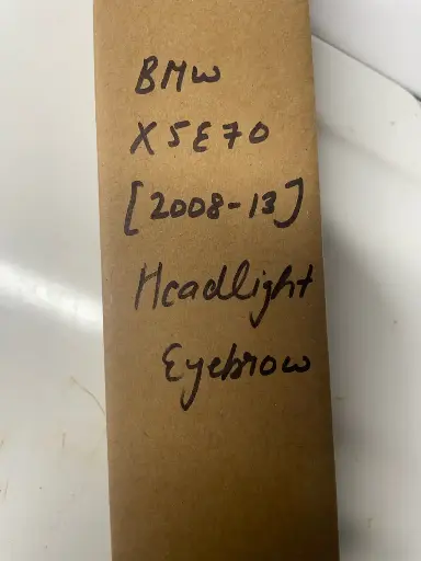 BMW X5 E70 Headlight Eyebrow