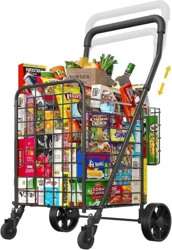 GROCERY SHOPPING CART, FOLDING