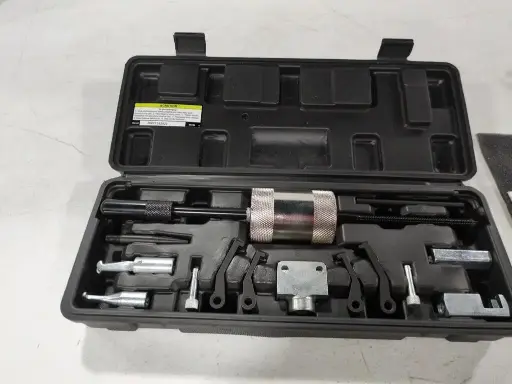 SLIDE HAMMER AND PULLER SET, 14 PIECE