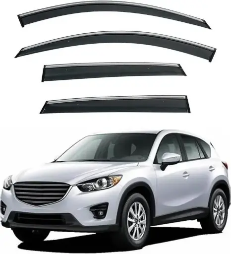 SMOKE TINT WINDOW VISORS CX-5